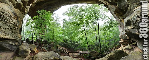 natural-bridge-1wp Natural Bridge during rain storm