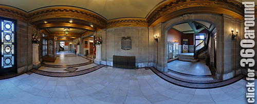 Memorial Hall, Front Hallway